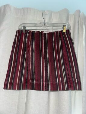 Altar'd State Multi Color Mini Skirt